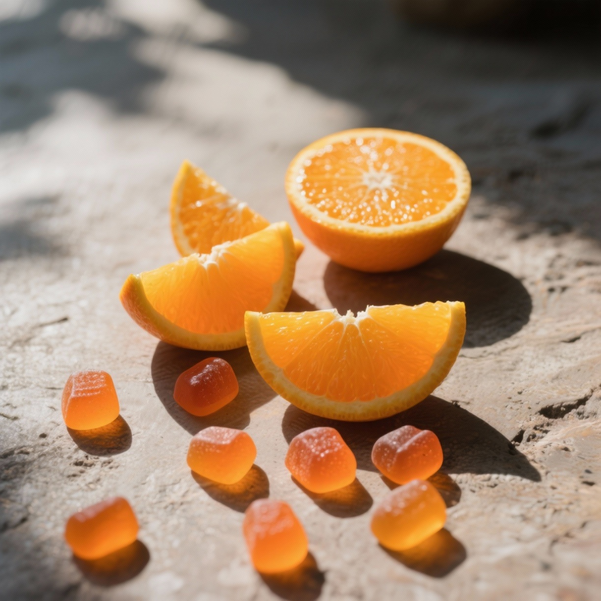 Bodegón de frutas con IA